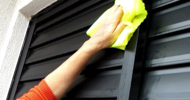 como limpar esquadrias de aluminio preta pos obra