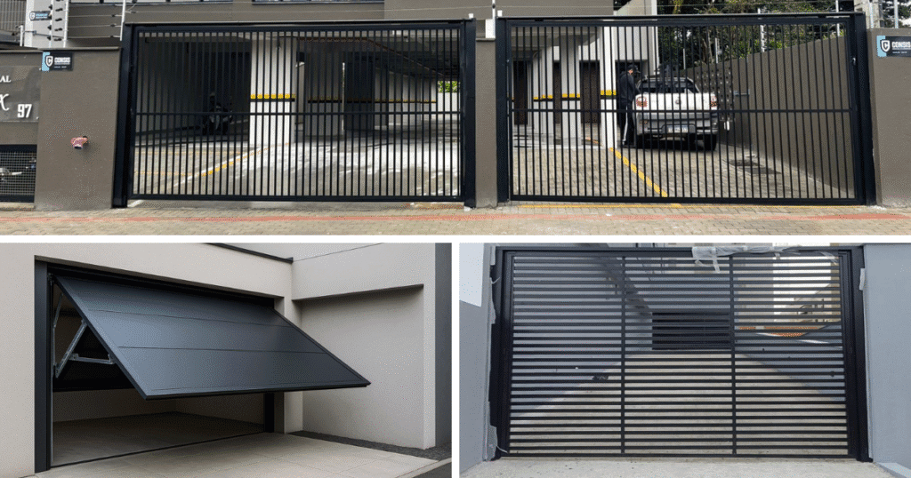 Portão de Alumínio em Joinville